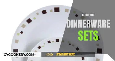 Elegant Edges: Elevating Dinnerware with Geometric Designs