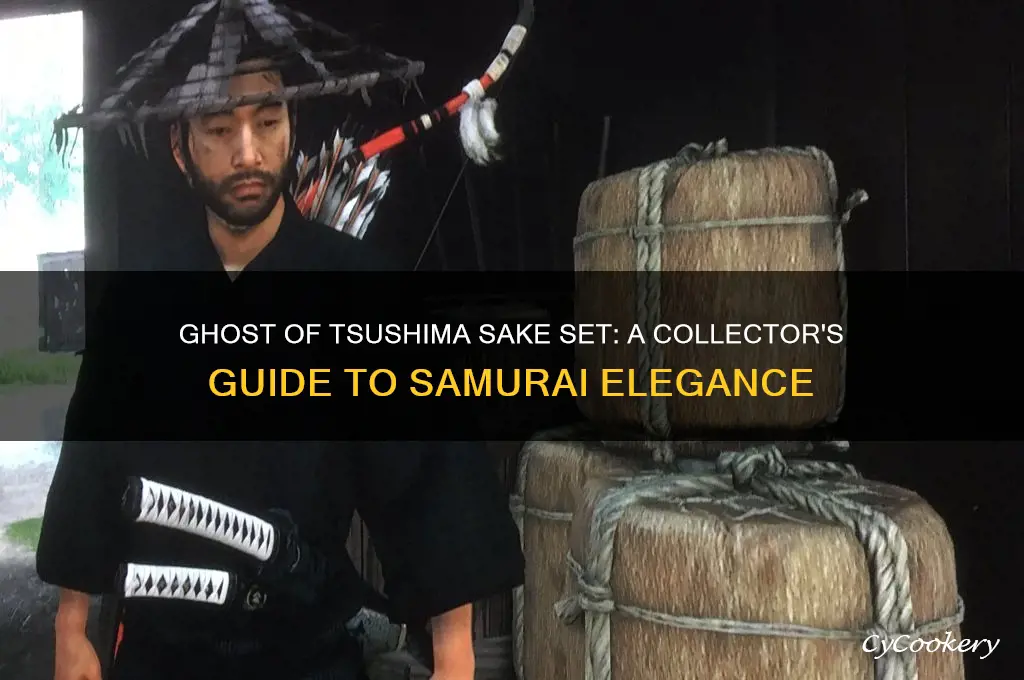 ghost of tsushima sake set