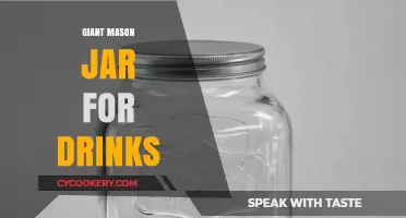 Giant Mason Jar Drink Dispenser: Elevate Your Beverage Experience