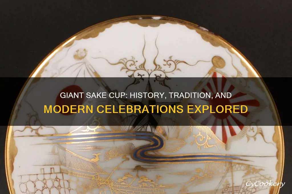 giant sake cup