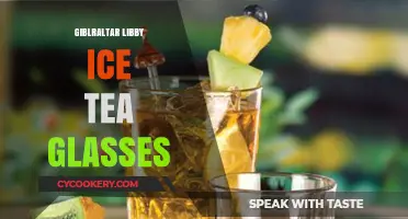 Gibraltar Libby Ice Tea Glasses: A Classic Choice for Refreshing Sips