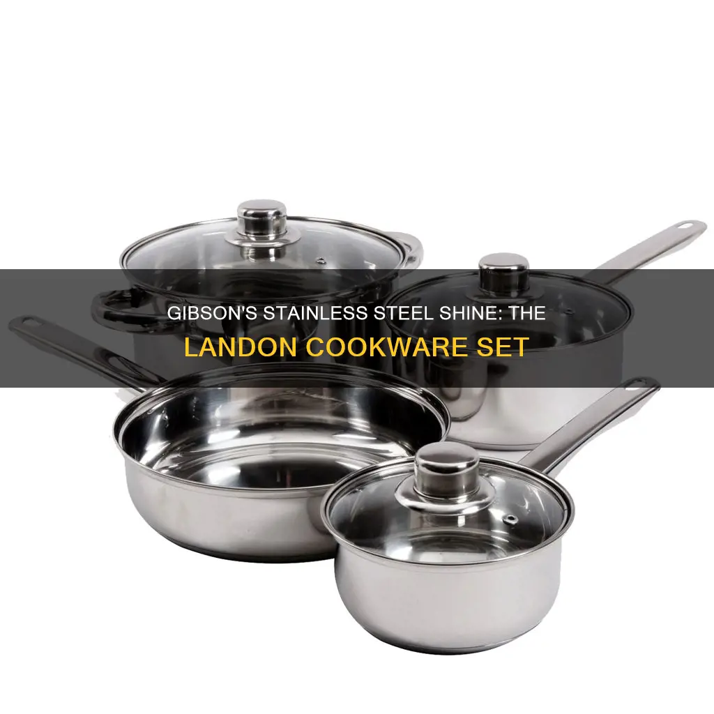 gibson cuisine select landon 7-piece stainless steel cookware set