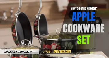 Midnight Magic: Unveiling Ginny's Brand Midnight Apple Cookware Set