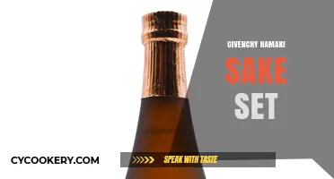 Elegant Givenchy Hamaki Sake Set: A Fusion of Luxury and Tradition