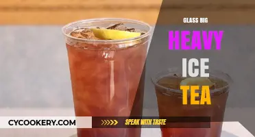 Chill and Refresh: The Ultimate Guide to Glass Big Heavy Ice Tea