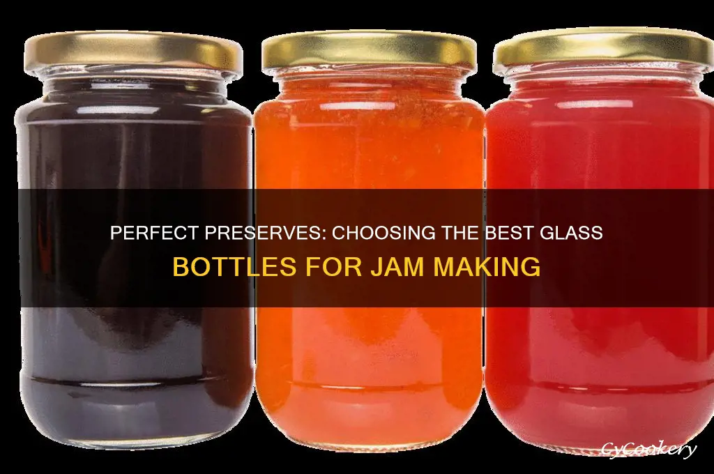 glass bottles for jam