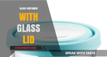 Elegant Glass Containers with Matching Lids for Stylish Storage Solutions