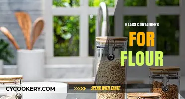 Store Flour Freshly: Benefits of Using Glass Containers in Kitchens