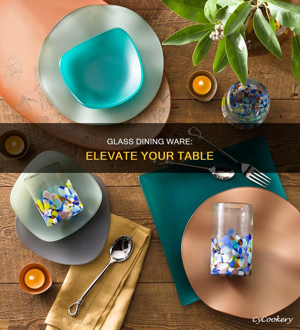 glass dining ware