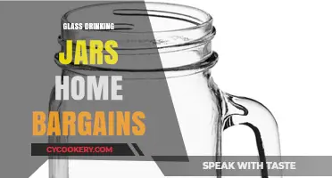Affordable Glass Drinking Jars: Home Bargains' Stylish and Sustainable Choice