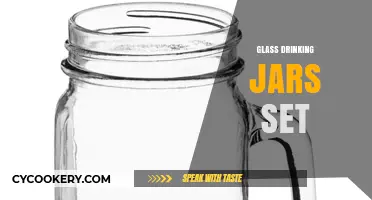 Elevate Your Sips: Stylish Glass Drinking Jars Set for Every Occasion