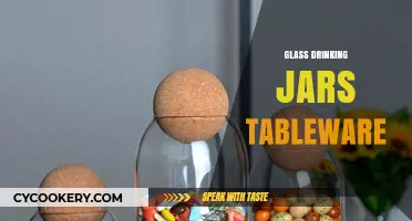 Elevate Your Table Setting with Stylish Glass Drinking Jars