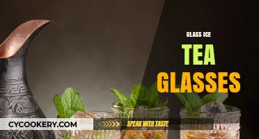 Elegant Glass Iced Tea Glasses for Refreshing Summer Beverages