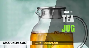 Elegant Glass Iced Tea Jug: Perfect for Summer Refreshment