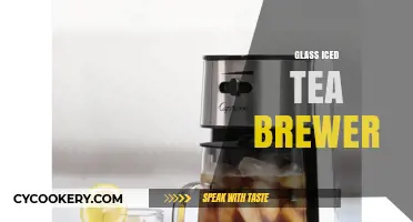 Brew Perfect Iced Tea at Home with a Glass Brewer