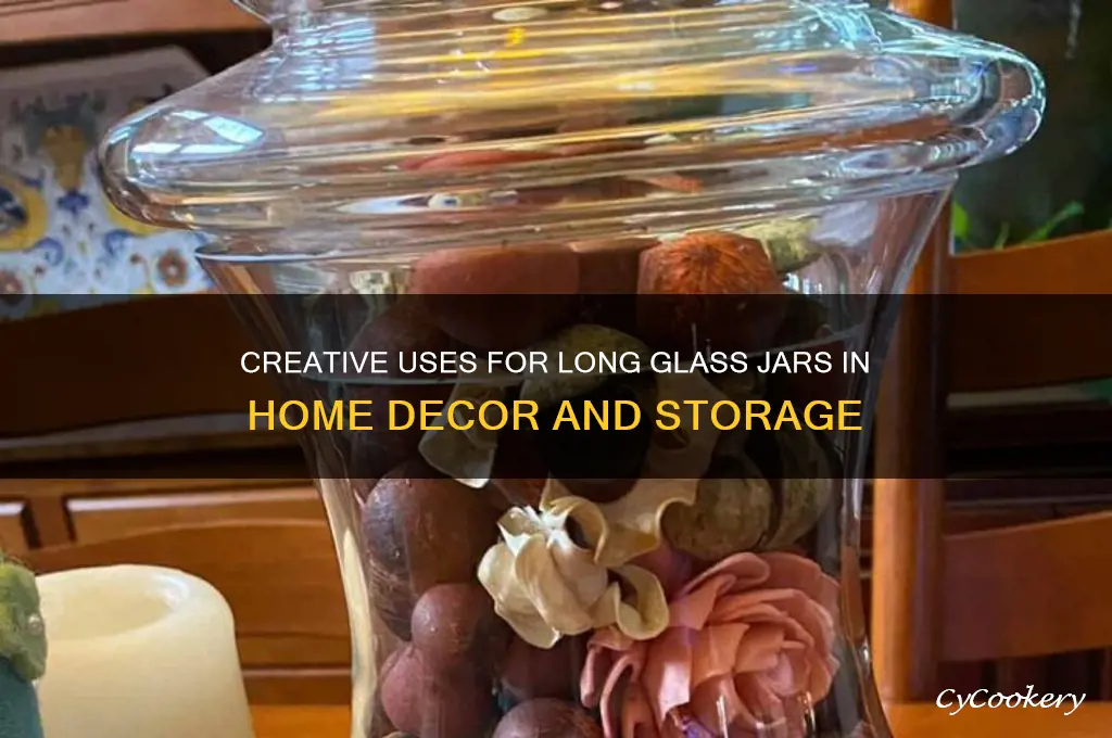 glass jar long