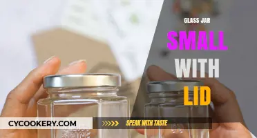 Compact Glass Jars with Lids: Perfect for Storage & Organization