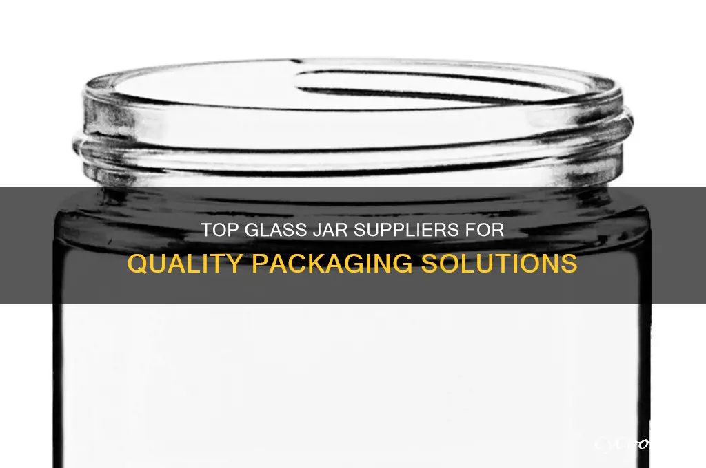glass jar suppliers
