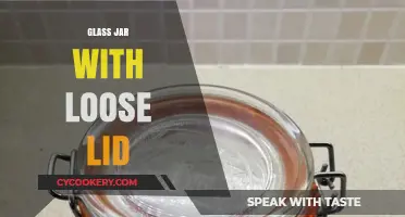 Secure Your Storage: Tips for Fixing a Glass Jar with Loose Lid