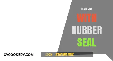 Eco-Friendly Glass Jars with Rubber Seals: Perfect for Storage & Preservation
