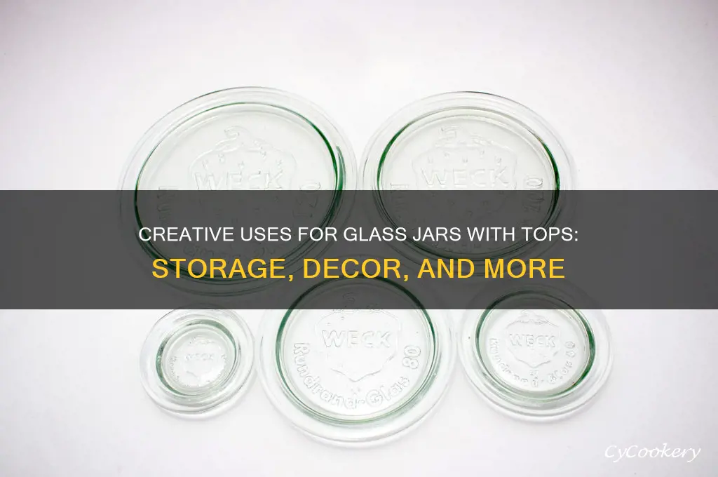 glass jar with top