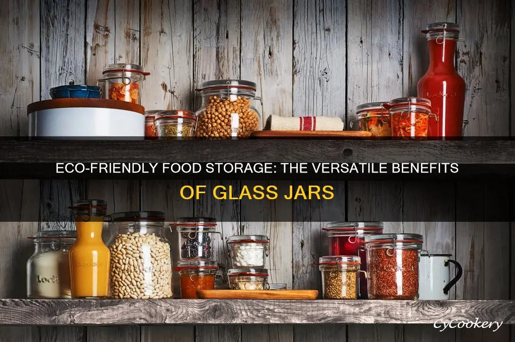 glass jars for food