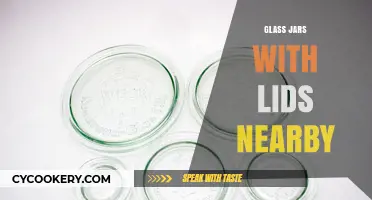 Discover Convenient Glass Jars with Lids Nearby for Easy Storage