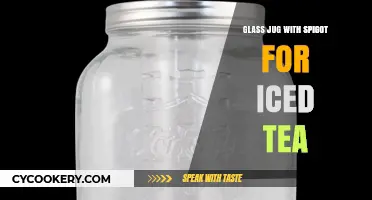 Perfect Brew: Glass Jug with Spigot for Iced Tea Lovers