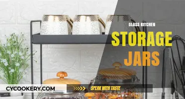 Elegant Glass Kitchen Storage Jars for Organized and Stylish Pantries