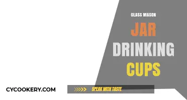 Eco-Friendly Glass Mason Jar Cups: Stylish, Sustainable, and Versatile Drinkware