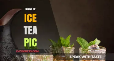Refreshing Glass of Iced Tea: A Perfect Summer Beverage Capture