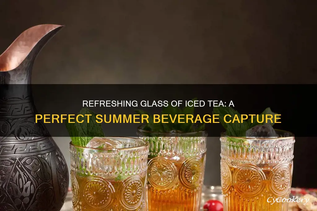 glass of ice tea pic