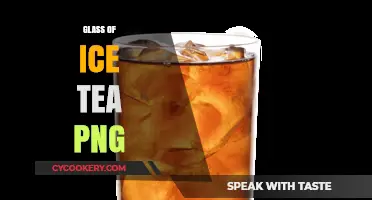 Refreshing Glass of Iced Tea PNG: Perfect for Summer Designs