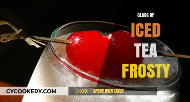 Refreshing Frosty Iced Tea: The Perfect Summer Glass Recipe