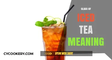 Chilling Insights: Unveiling the Symbolic Meaning of a Glass of Iced Tea