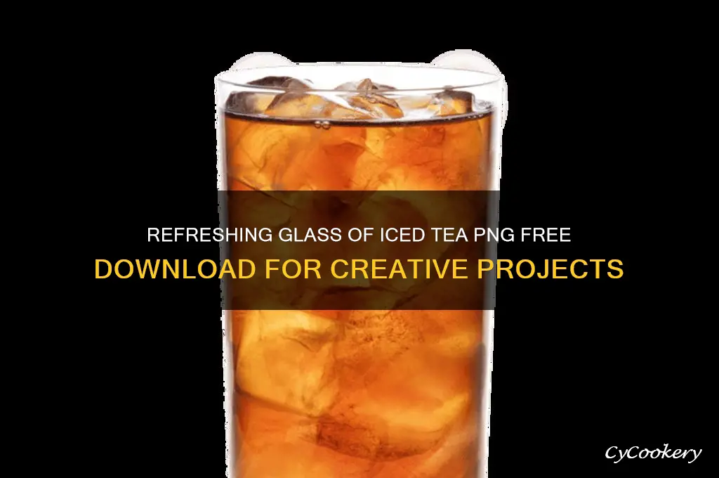 glass of iced tea png free