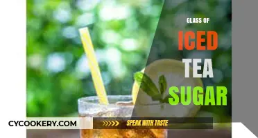 Sweet Sips: Balancing Sugar in Your Perfect Glass of Iced Tea