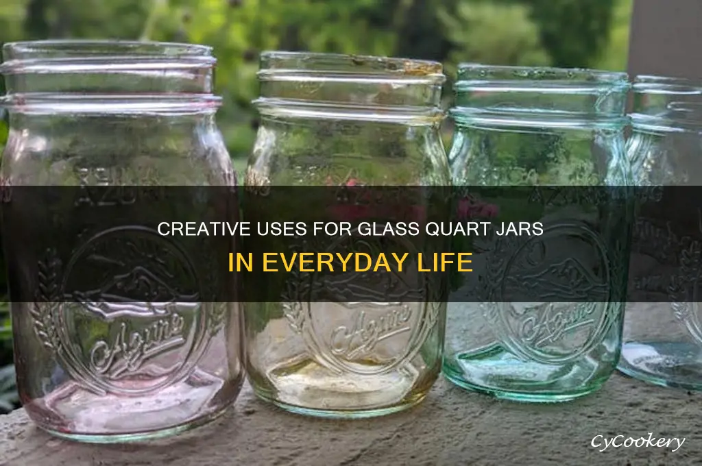 glass quart jars
