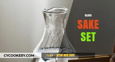 Elegant Glass Sake Set: Enhance Your Japanese Dining Experience