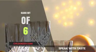 Elegant Glass Set of 6: Perfect for Dining & Entertaining