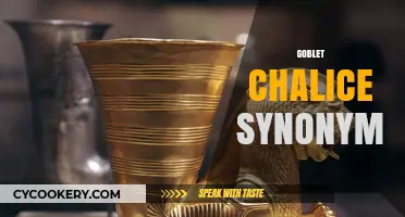 Goblet Chalice Synonym: Unveiling Ancient Drinking Vessels' Interchangeable Names