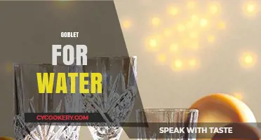 Elegant Goblet for Water: Enhancing Your Hydration Experience with Style