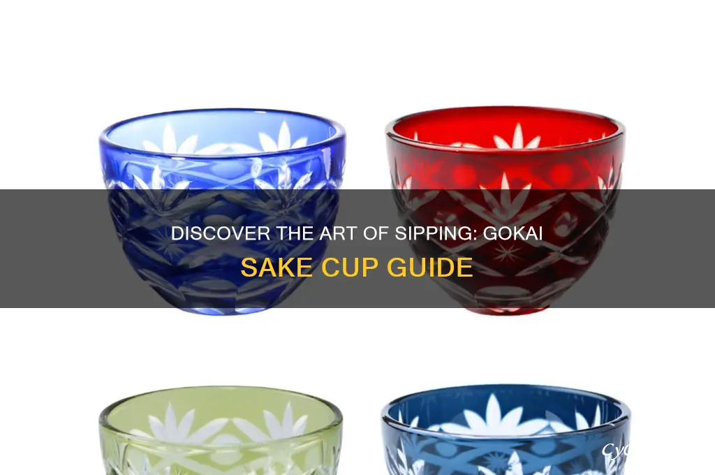 gokai sake cup