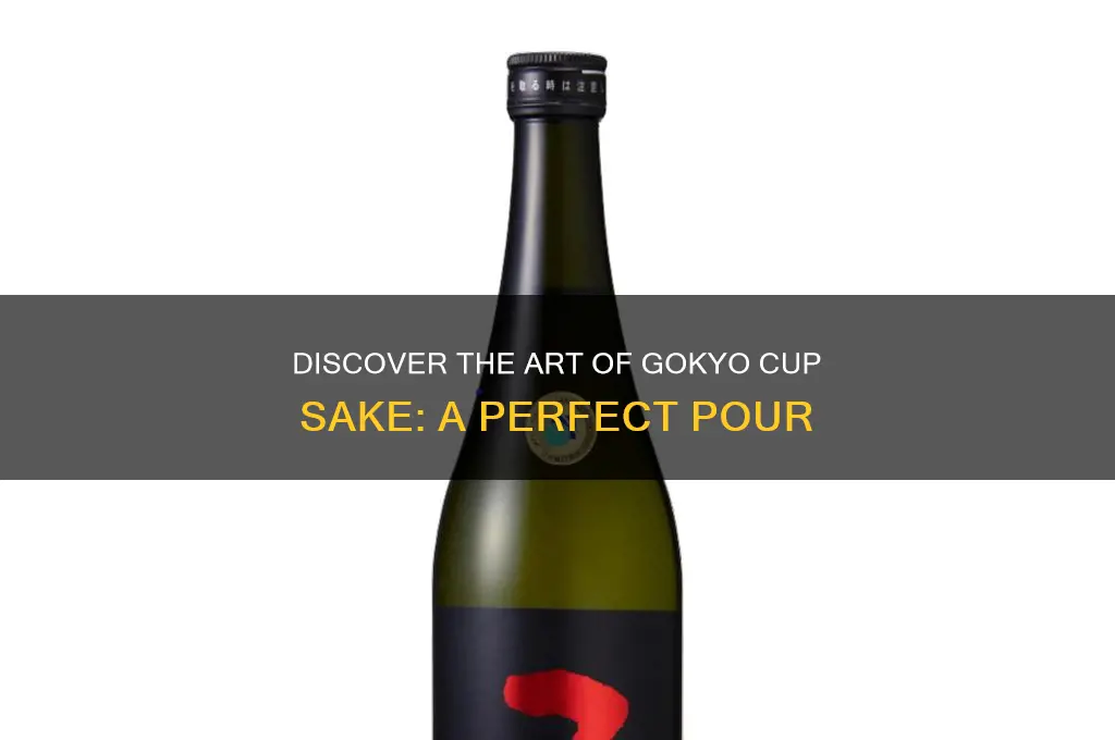 gokyo cup sake