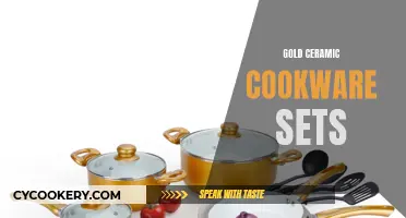 Golden Standard: The Elegance of Gold Ceramic Cookware Sets