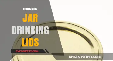 Elevate Your Sips: Gold Mason Jar Drinking Lids for Stylish Hydration