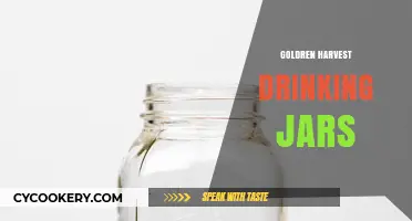 Golden Harvest Drinking Jars: Elevate Your Beverage Experience with Rustic Charm