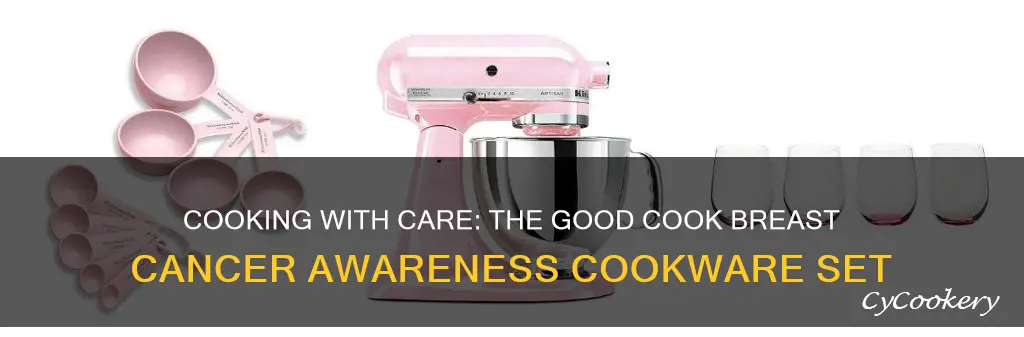 good cook breast cancer cookware set