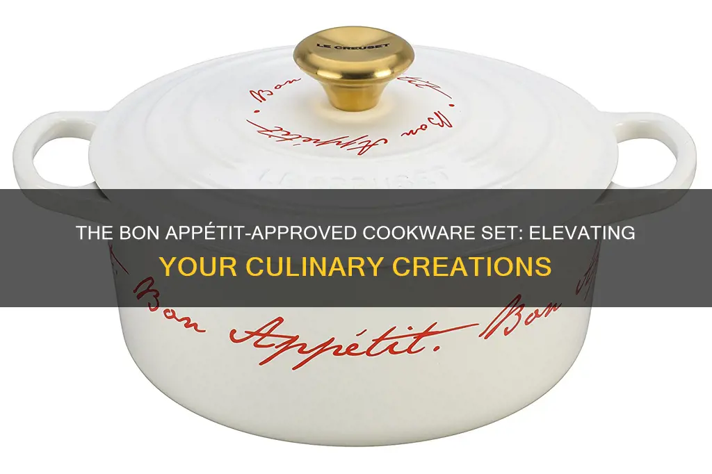 good cookware set bon appetit