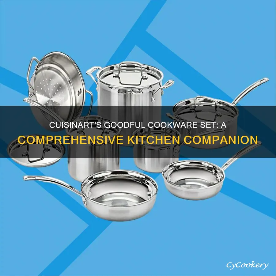 goodful by cuisinart 12-piece cookware set